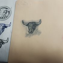 Mi proyecto del curso: Ilustración de tatuajes blackwork desde cero. Un projet de Illustration traditionnelle, Dessin, Illustration numérique, Conception de tatouage , et Dessin numérique de lucy_lobato - 05.04.2023
