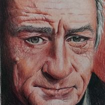 Il mio progetto del corso: Ritratto realistico con matite colorate. Un progetto di Illustrazione tradizionale, Belle arti, Disegno a matita, Disegno, Disegno di ritratti, Disegno realistico, Disegno artistico e Disegno con matite colorate di benellialessia - 05.04.2023