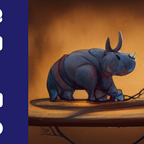 Rhino, o rinoceronte que não sabia que era forte. Projekt z dziedziny Pisanie, Stor, telling, Ilustracje dla dzieci, Kreat, wne zabaw, z dziećmi, Narracja, Beletr, st, ka, Kreat, wne pisanie i Literatura dziecięca użytkownika afgt100 - 19.10.2022