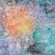 Mein Abschlussprojekt für den Kurs: Moderne Aquarelltechniken. Un progetto di Illustrazione tradizionale, Belle arti, Pittura e Pittura ad acquerello di Bettina - 05.04.2023