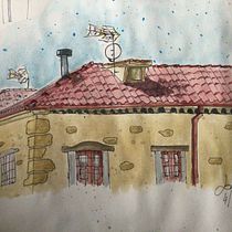 Mi proyecto del curso: Cuaderno de viaje en acuarela. Traditional illustration, Watercolor Painting, Architectural Illustration, and Sketchbook project by jmramos_bio - 04.05.2023