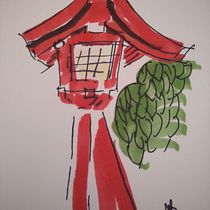 My project for course: Expressive Architectural Sketching with Colored Markers. Sketching, Drawing, Architectural Illustration, Sketchbook & Ink Illustration project by ami_anywhere - 04.05.2023