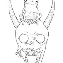 Mi proyecto del curso: Técnicas de tatuaje blackwork con línea fina. Tattoo Design project by Yamil Hérnandez - 04.06.2023