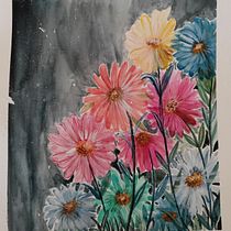 Mi proyecto del curso: Creación de paletas de color con acuarela. Un progetto di Illustrazione tradizionale, Belle arti, Pittura, Pittura ad acquerello e Teoria del colore di Victoria - 06.04.2023