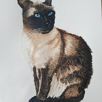 My project for course: Expressive Animal Portraits in Watercolor. Een project van Traditionele illustratie, Aquarelschilderen, Realistische tekening y Naturalistische illustratie van Melanie Burden - 06.04.2023