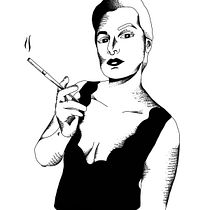Meu projeto do curso: Desenho de tatuagem blackwork. Un projet de Illustration traditionnelle, Illustration numérique , et Conception de tatouage de Karina Steiner - 06.04.2023