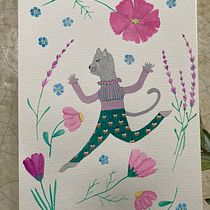 Mein Abschlussprojekt für den Kurs: Erzählerische Illustrationen in Aquarell. Un projet de Illustration traditionnelle, Aquarelle et Illustration jeunesse de sabrina_iacovazzi - 06.04.2023