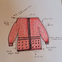 Mi proyecto del curso: Crochet: diseña y teje prendas de estilo romántico Ein Projekt aus dem Bereich Modedesign, Weben, DIY, Crochet und Textildesign von Cindy Galarce - 06.04.2023