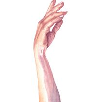 Mon projet du cours : Illustration de mains expressives à l'aquarelle. Painting, Watercolor Painting, and Figure Drawing project by Natasha H. - 04.06.2023