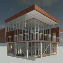 Mi proyecto del curso: Diseño y modelado arquitectónico 3D con Revit. Un projet de 3D, Architecture, Architecture d'intérieur, Modélisation 3D, Architecture numérique , et ArchVIZ de l_loredogro - 03.04.2023