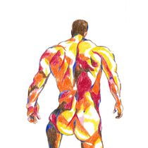 My project for course: Expressive Figure Drawing: Explore Lines, Shapes and Colors. Fine Arts, Pencil Drawing, Drawing, Portrait Drawing, Realistic Drawing, Figure Drawing, and Gouache Painting project by Anonymous - 04.01.2023