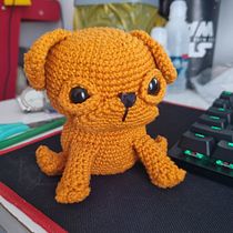 Meu projeto do curso: Técnicas de crochê: crie o seu amigurumi Ein Projekt aus dem Bereich H, werk, Spielzeugdesign, Weben, DIY, Crochet, Amigurumi und Textildesign von serena_cadorin - 07.04.2023