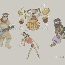 Meu projeto do curso: Fábrica de personagens ilustrados. Traditional illustration, Character Design, Digital Illustration, Children's Illustration, and Narrative project by Priscila Cruz - 04.09.2023