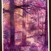 Meu projeto do curso: Paisagens de sonhos com aquarela: pintura com luz. Un projet de Peinture , et Aquarelle de Regina Gomes - 07.04.2023