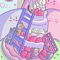 My project for course: Designing Kawaii Worlds: Spread Joy Through Illustration. Character Design, Digital Illustration, and Manga project by theanimequeen31 - 04.08.2023