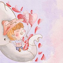 LOVE, HAPPINESS AND FRIENDSHIP . Projekt z dziedziny Trad, c, jna ilustracja, Projektowanie postaci, Ilustracja c, frowa, Ilustracje dla dzieci i Narracja użytkownika hsinyitu91 - 06.04.2023