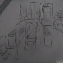 Mi proyecto del curso: Perspectiva artística: espacios desde tu punto de vista. Un projet de Illustration traditionnelle, Architecture, Dessin et Illustration architecturale de samuelr.gutierrez - 07.04.2023