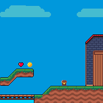 Mi proyecto del curso: Creación de escenarios pixel art para videojuegos. Un progetto di Animazione 2D, Animazione 3D, Videogiochi, Pixel art, Progettazione di videogiochi e Sviluppo di videogiochi di David Tur Palau - 08.04.2023