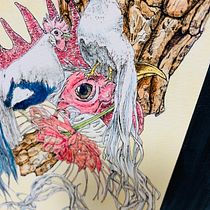 My project for course: Naturalist Illustration with Ballpoint Pen . Traditional illustration, Drawing, Realistic Drawing, and Naturalistic Illustration project by Yuko Okuya - 04.08.2023
