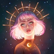 My project for course: Lighting and Color for Digital Portraits in Photoshop Ein Projekt aus dem Bereich Traditionelle Illustration, Digitale Illustration und Digitale Malerei von Olia Pietunova - 07.04.2023