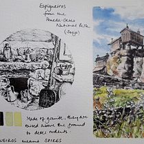 My project for course: Watercolor Travel Journal  Northern Portugal. Traditional illustration, Watercolor Painting, Architectural Illustration, and Sketchbook project by Katharine Lay - 04.09.2023
