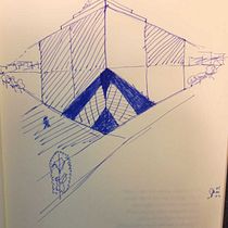 My project for course: Architectural Sketching: The Sketched Person . Arquitetura, Esboçado, Desenho, Ilustração arquitetônica, Sketchbook, e Design de espaços projeto de Silvio Foce - 09.04.2023