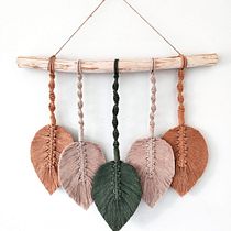 Mi proyecto del curso: Creación de piezas decorativas con hojas de macramé. DIY, e Macramê projeto de giannacabrera - 09.04.2023