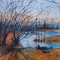 My project for course: Painting Realistic Watercolor Landscapes . % Anna Wozniak tarafından hazırlanan Güzel sanatlar, Tablo, Eskiz çizimi, Sulubo, a Resim, Doğalcı İllüstras, Ve on projesi - 04.09.2023