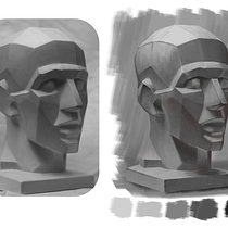 Mi proyecto del curso: Introducción a la pintura digital. Projekt z dziedziny  Sztuki piękne,  Malarstwo, Ilustracja c, frowa, R, sunek c, frow, Malarstwo c i frowe użytkownika Vale Carvajal - 09.04.2023