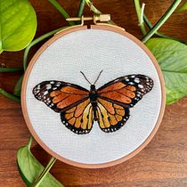 My project for course: Realistic Embroidery Techniques. Traditional illustration, Embroider, and Textile Design project by allison_walker_g - 04.09.2023