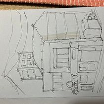 Mi proyecto del curso: Dibujo arquitectónico expresivo con marcadores de colores. Sketching, Drawing, Architectural Illustration, Sketchbook & Ink Illustration project by David Zamora - 04.10.2023