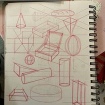 My project for course: Daily Sketching for Creative Inspiration. Traditional illustration, Sketching, Creativit, Drawing, and Sketchbook project by Alexandria Rodgers - 04.26.2023