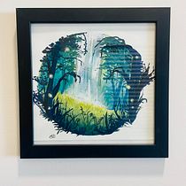 My project for course: Painting Atmospheric Landscapes with Gouache. Traditional illustration, Painting, and Gouache Painting project by graydionn - 04.08.2023