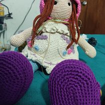 Mi proyecto del curso: Elaboración de muñecas amigurumi románticas Ein Projekt aus dem Bereich H, werk, Spielzeugdesign, Weben, Crochet, Amigurumi und Textildesign von Lesly Daniela Prieto Beltran - 10.04.2023