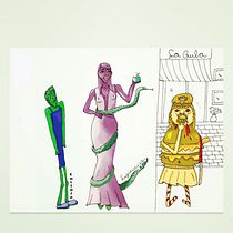 Mi proyecto del curso: Fábrica de personajes ilustrados. Traditional illustration, Character Design, Digital Illustration, Children's Illustration, and Narrative project by Juliana De Carvalho Stagi - 04.10.2023