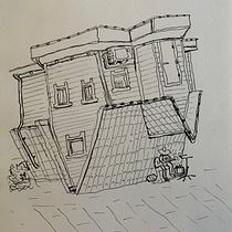 My project for course: Expressive Architectural Sketching with Colored Markers. Sketching, Drawing, Architectural Illustration, Sketchbook & Ink Illustration project by Belinda Bautista-Smith - 04.10.2023