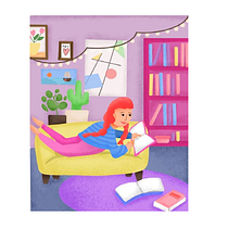 8 years old girl's project for course: Colorful Digital Illustration in Procreate. Un progetto di Illustrazione tradizionale, Disegno, Illustrazione digitale e Disegno digitale di tiffyyau - 08.04.2023