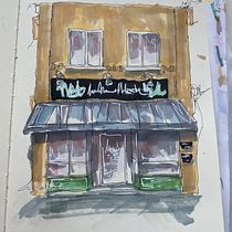 My project for course: Expressive Architectural Sketching with Colored Markers. Sketching, Drawing, Architectural Illustration, Sketchbook & Ink Illustration project by Kristi Durham - 04.11.2023