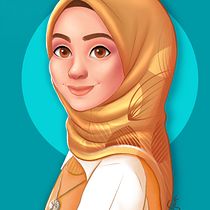 My project for course: Female Character Portraits in Procreate. Projekt z dziedziny Trad, c, jna ilustracja, Ilustracja c, frowa, R, sunek c i frow użytkownika Şule Aydın - 11.04.2023