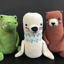 Mi proyecto del curso: Crochet: crea y transforma tus amigurumis. Arts, Crafts, To, Design, Fiber Arts, DIY, Crochet, Amigurumi, and Textile Design project by ana.k.amezcua - 04.10.2023
