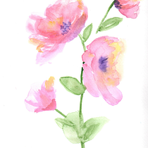 My project for course: Creative Watercolor Sketching for Beginners. Traditional illustration, Sketching, Creativit, Drawing, Watercolor Painting, and Sketchbook project by Vanessa Wagner - 04.12.2023