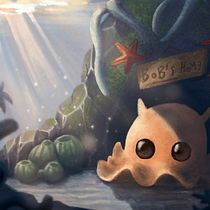 Bob’s home. Ilustração digital e Ilustração tradicional projeto de Valentina Zucchi - 20.04.2023