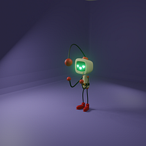 Mi proyecto del curso: Introducción al diseño y modelado 3D con Blender. Motion Graphics, Character Design, Product Design, and 3D Modeling project by viriatosantiso - 04.12.2023