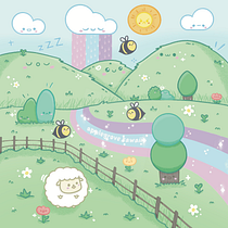My project for course: Designing Kawaii Worlds: Spread Joy Through Illustration. Character Design, Digital Illustration, and Manga project by applegrovekawaii - 04.11.2023