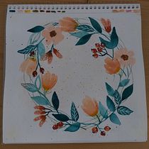 My project for course: Artistic Floral Watercolor: Connect with Nature. Un progetto di Illustrazione tradizionale, Pittura, Pittura ad acquerello e Illustrazione botanica di nlgnsd - 13.04.2023