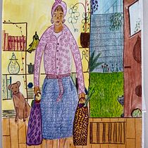 Mon projet du cours : Création de personnages à partir de dessins d’observation. Un proyecto de Ilustración tradicional, Diseño de personajes, Dibujo y Sketchbook de Dominique Rombaut - 13.04.2023
