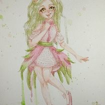 Mi proyecto del curso: Ilustración manga en acuarela. "Fruta Dragón". Un projet de Illustration traditionnelle, Dessin, Aquarelle , et Manga de Melanie Díaz Lara - 06.04.2023