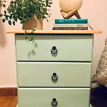 Mi proyecto del curso: Restauración y transformación de muebles para principiantes. Projekt z dziedziny Craft, Projektowanie i w, rób mebli, Projektowanie wnętrz, DIY, Obróbka drewna, Upc i cling użytkownika saraisabel208 - 15.04.2023