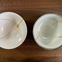 My project for course: Introduction to Kintsugi: Repair Your Pottery with Gold. Arts, Crafts, Fine Arts, Ceramics, and DIY project by Natalia Soto Víquez - 04.14.2023