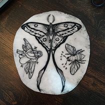Meu projeto do curso: Tatuagem para principiantes. Tattoo Design project by Elorah Ester Malta - 04.14.2023